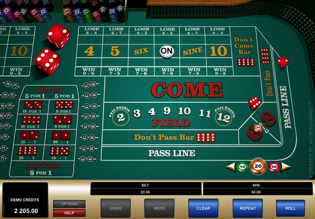 Learning Craps Online
